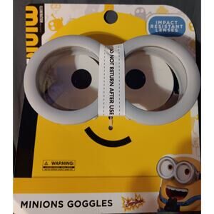 Minions Goggles Sun-Staches Illumination NEW Impact Resistent Lenses OSFM